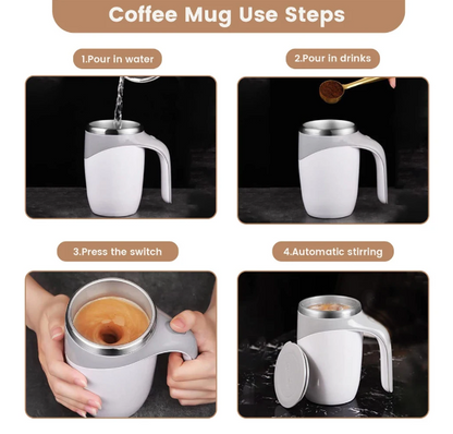 Self Stirring Coffee Mug